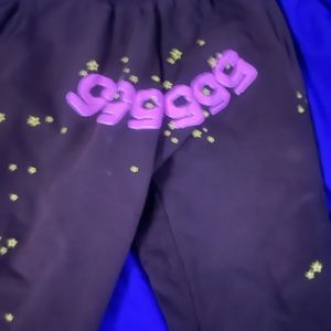 Sp5der P*nk Sweatpants 'Brown’